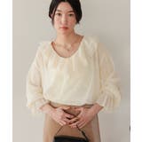 ラッフルフリルシアーブラウス | titivate | 詳細画像13