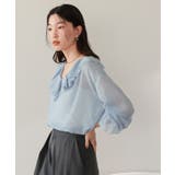 ラッフルフリルシアーブラウス | titivate | 詳細画像18