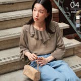 ラッフルフリルシアーブラウス | titivate | 詳細画像1