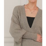 ウェーブネックニットワンピース | titivate | 詳細画像3 