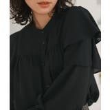 スリーブフレアデザインギャザーブラウス | titivate | 詳細画像16