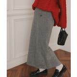 ツイードIラインスカート | titivate | 詳細画像7 