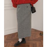 ツイードIラインスカート | titivate | 詳細画像2 