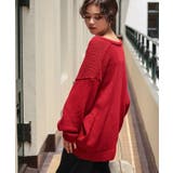 ルーズ深Vネックニットプルオーバー | titivate | 詳細画像8 