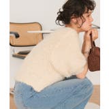 ポコポコシャギー半袖ニット | titivate | 詳細画像30 