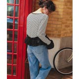 裾フリルデザインロングスリーブTシャツ | titivate | 詳細画像23 