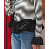 裾フリルデザインロングスリーブTシャツ | titivate | 詳細画像7 