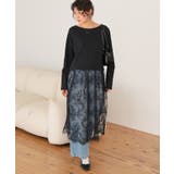 レースドッキングワンピース | titivate | 詳細画像12 