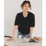 ハーフスリーブシャギーニットトップス | titivate | 詳細画像34