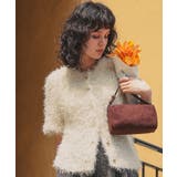 ハーフスリーブシャギーニットトップス | titivate | 詳細画像5