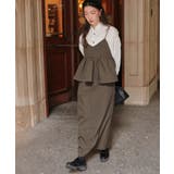 Vネックペプラムキャミソールトップス | titivate | 詳細画像7 