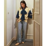 エアリーコットンボイルボウタイブラウス | titivate | 詳細画像2 