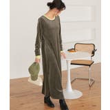 ベロアロングスリーブワンピース | titivate | 詳細画像7 