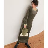 ベロアロングスリーブワンピース | titivate | 詳細画像10 