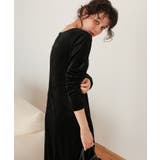 ベロアロングスリーブワンピース | titivate | 詳細画像14 