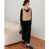 ベロアロングスリーブワンピース | titivate | 詳細画像16 