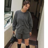 クルーネックオーバーニットカーディガン | titivate | 詳細画像20 