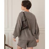 クルーネックオーバーニットカーディガン | titivate | 詳細画像33 