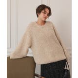 ゆったりルーズブークレーニットトップス/チュニック | titivate | 詳細画像26 