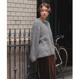 ゆったりルーズブークレーニットトップス/チュニック | titivate | 詳細画像34 