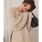 ゆったりルーズブークレーニットトップス/チュニック | titivate | 詳細画像6 