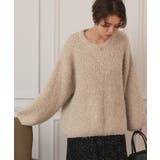 ゆったりルーズブークレーニットトップス/チュニック | titivate | 詳細画像9 