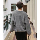 ゆったりルーズブークレーニットトップス/チュニック | titivate | 詳細画像17 