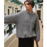 ゆったりルーズブークレーニットトップス/チュニック | titivate | 詳細画像18 