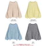ゆったりルーズブークレーニットトップス/チュニック | titivate | 詳細画像19 