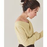 ドレープデザインロングスリーブトップス | titivate | 詳細画像12 