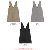 Vネックツイードショートジャンパースカート | titivate | 詳細画像17 