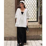 深Vネックサイドスリットスウェットプルオーバー | titivate | 詳細画像22 