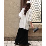 深Vネックサイドスリットスウェットプルオーバー | titivate | 詳細画像23 