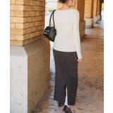 シャギーIラインニットスカート | titivate | 詳細画像20 