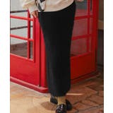 シャギーIラインニットスカート | titivate | 詳細画像12 