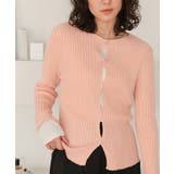 コンパクトリブニットカーディガン | titivate | 詳細画像10 