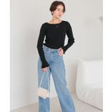 ふわっとタッチフリルスリーブリブニット | titivate | 詳細画像15 