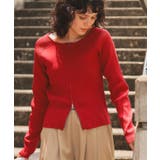 前後2wayダブルジップニットプルオーバー | titivate | 詳細画像22 