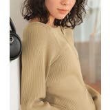 前後2wayダブルジップニットプルオーバー | titivate | 詳細画像10 