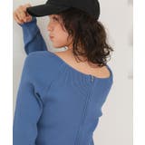 前後2wayダブルジップニットプルオーバー | titivate | 詳細画像14 