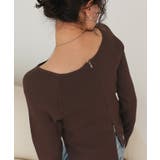 前後2wayダブルジップニットプルオーバー | titivate | 詳細画像19 