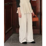 ペプラムキャミソールトップスドッキングオールインワン | titivate | 詳細画像5 