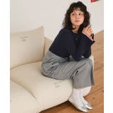 配色シアードッキングフレアスリーブリブニット | titivate | 詳細画像19 