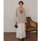 深Vネックルーズニットカーディガン | titivate | 詳細画像20