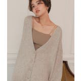 深Vネックルーズニットカーディガン | titivate | 詳細画像23