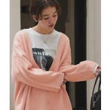 深Vネックルーズニットカーディガン | titivate | 詳細画像12