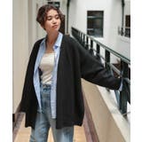 深Vネックルーズニットカーディガン | titivate | 詳細画像18