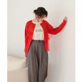 ティアードフリルニットカーディガン | titivate | 詳細画像12 