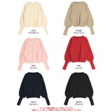 細見え立体ニットプルオーバー | titivate | 詳細画像20 