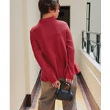 ポロ襟ペプラムニット | titivate | 詳細画像10 